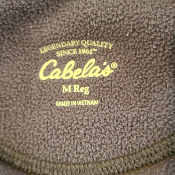 Cabela's Brown Fleece Jacket - Picture 2 of 3
